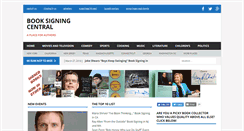 Desktop Screenshot of booksigningcentral.com